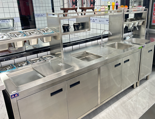 2024革新之作：商用不锈钢橱柜，美学与功能并重，重塑厨房新境界！